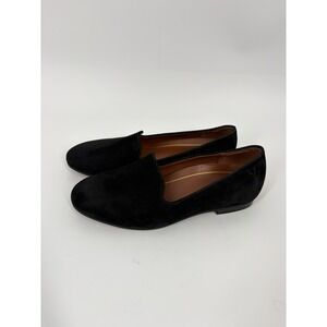 Vionic Women's Willa Ii Slip-ons Loafer Size US 6/ EU 36 Black Suede Round